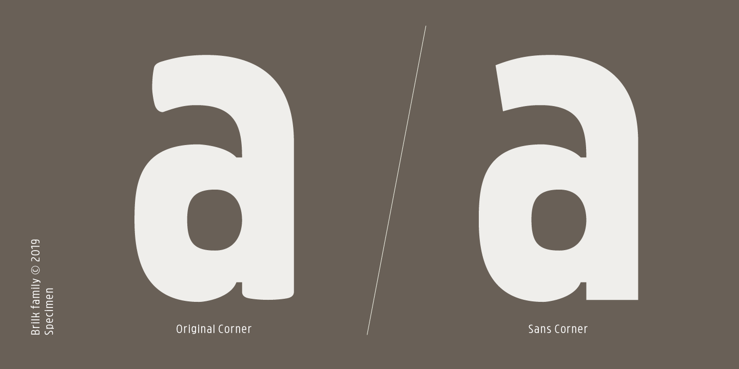 Przykład czcionki Brilk Light Italic